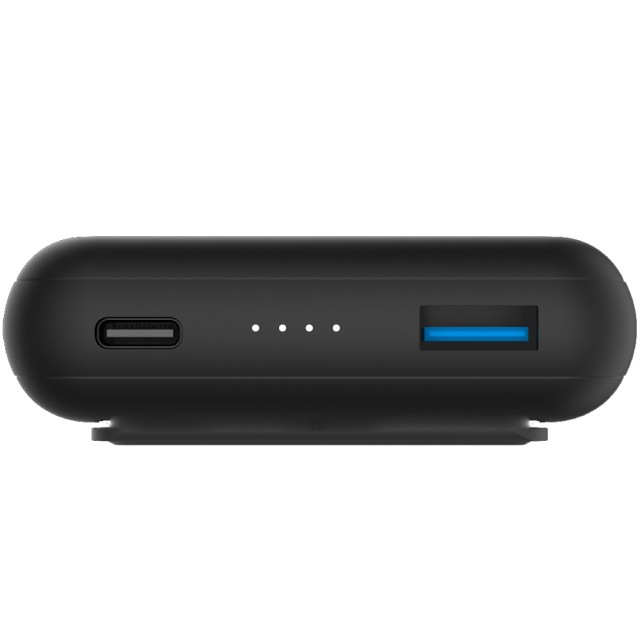 Power Bank Energizer QM10002PQ 10000mAh 22.5W Fast Charge με 1xUSB-C 1xUSB-A Ασύρματη Φόρτιση 15W και LED Ένδειξη Μπαταρίας Μαύρο