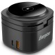 Επιτραπέζιος Φορτιστής 5 σε 1 Energizer WCP311 65W με 1xUSB-C 65W 1xUSB-A 18W και Ασύρματη Φόρτιση 15W Μάυρος