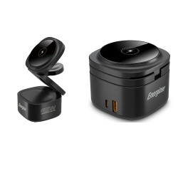 Επιτραπέζιος Φορτιστής 5 σε 1 Energizer WCP311 65W με 1xUSB-C 65W 1xUSB-A 18W και Ασύρματη Φόρτιση 15W Μάυρος