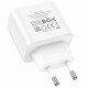 Φορτιστής Ταξιδίου Noozy C21 Core PD25W με Καλώδιο USB-C σε Lightning 1m Λευκός