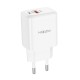 Φορτιστής Ταξιδίου Noozy Rogue E35 PD30W+QC3.0 USB-C Max PD 30W USB-A Max 18W Λευκό Φορτιστής Ταξιδίου Noozy Rogue E35 PD30W+QC3.0 USB-C Max PD 30W USB-A Max 18W Λευκό