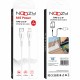 Καλώδιο Σύνδεσης και Φόρτισης A45 Power USB-C σε Lightning Fast Charging 30W 3A Λευκό 1m