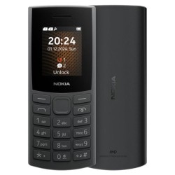 Nokia 105 4G (2024) Dual Sim 1.8" Μαύρο GR