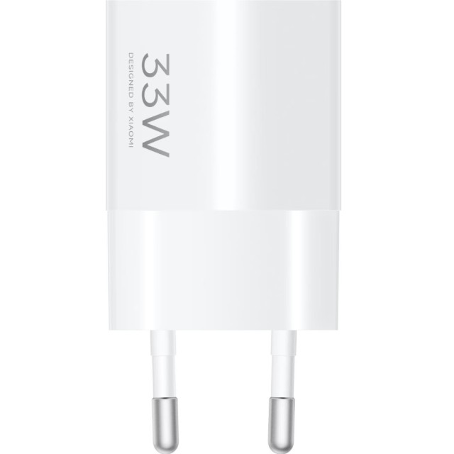 Φορτιστής Ταξιδίου Xiaomi BHR087LEU Nano Power 33W με USB-C Λευκός