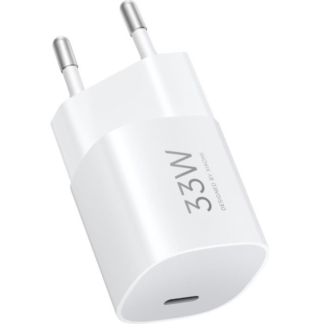 Φορτιστής Ταξιδίου Xiaomi BHR087LEU Nano Power 33W με USB-C Λευκός