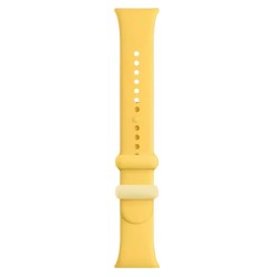 Watchband Xiaomi Silicon Strap για Smart Band 8 Pro με Quick-release Δέσιμο Κίτρινο BHR8010GL
