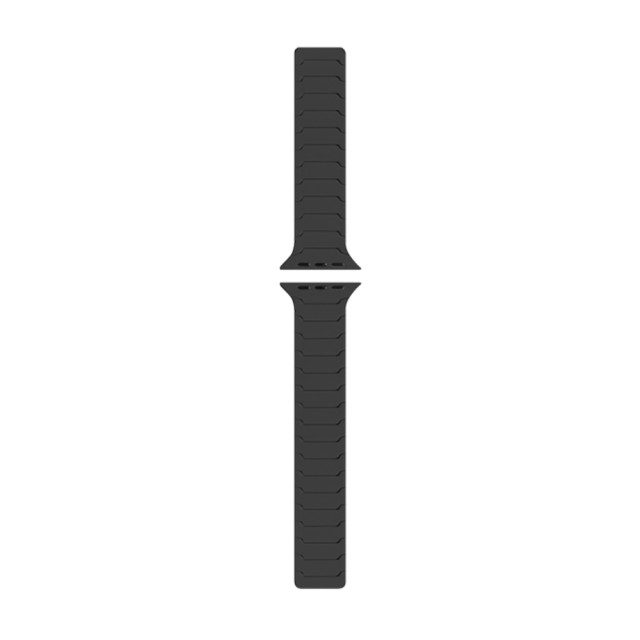 Watchband Hoco WA39 Flex Series 44/45/46/49mm Silicon Strap για Apple Watch series 1/2/3/4/5/6/7/8/9/se/ultra1/ultra2 Μαύρο