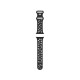 Watchband Hoco WA38 Time Series 38/40/41/42mm Silicon Strap για Apple Watch series 1/2/3/4/5/6/7/8/9/SE/SE2 Μαύρο