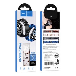 Watchband Hoco WA36 Elegant Series 38/40/41/42mm Πλαστικό Μπρασελέ Strap για Apple Watch series 1/2/3/4/5/6/7/8/9/SE/SE2 Nougat