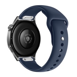 Watchband Hoco WH22 Silicon για Samsung Huawei Xiaomi Vivo OPPO κα 20mm Universal Σκούρο Μπλε