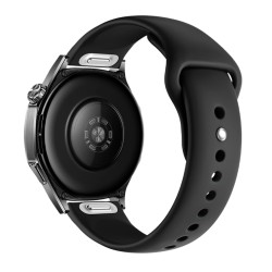 Watchband Hoco WH22 Silicon για Samsung Huawei Xiaomi Vivo OPPO κα 22mm Universal Black