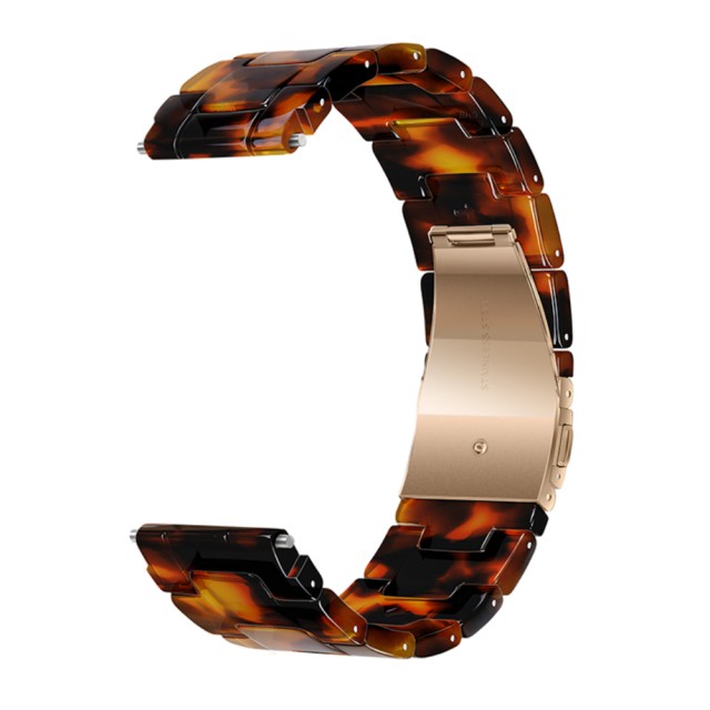 Watchband Hoco WH19 Elegant Series Πλαστικό Μπρασελέ για Samsung Huawei Xiaomi Vivo OPPO κα 20mm Universal Ταρταρούγα