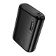 Power Bank Hoco J158 Runner 5000mAh 5V/2A με 1xUSB-A 1xUSB-C 1xMicro USB και LED Ένδειξη Μπαταρίας Μαύρο
