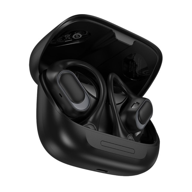 Wireless Hands Free Hoco EA11 Honey TWS v5.4 500mAh 8h Ώρες Λειτουργίας Μαύρα