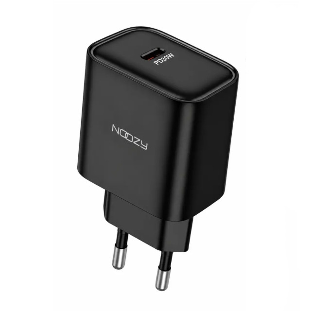 Φορτιστής Ταξιδίου Noozy Edge E25 1xUSB-C PD30W Μαύρος