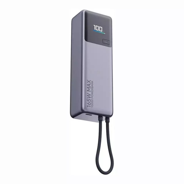 Xiaomi Power Bank 10000mAh BHR9361GL 165W Fast Charge με 1xUSB-C και Ενσωματωμενο Καλώδιο