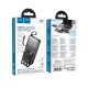 Power Bank Hoco J156A Founder 20000mAh PD20W+22.5W QC με Θύρες USB+USB-C Ενσωματωμένα Καλώδια USB-C+USB+Lighting+Micro και LED Ένδειξη Μπαταρίας Μαύρο