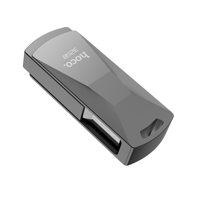 Flash Drive Hoco UD5 Wisdom 32GB USB 3.0 Metal High-speed Μαύρο