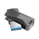 Flash Drive Hoco UD5 Wisdom 32GB USB 3.0 Metal High-speed Μαύρο