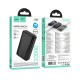 Power Bank Hoco J165A 20000mAh 2xUSB-A 1xUSB-C 1xMicro USB 5V/2A και LED Ένδειξη Μπαταρίας Μαύρο
