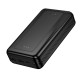 Power Bank Hoco J165A 20000mAh 2xUSB-A 1xUSB-C 1xMicro USB 5V/2A και LED Ένδειξη Μπαταρίας Μαύρο
