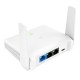 Wifi Router Mini Hoco HI36 Wifi4 300Mbps 2.4GHz 2x5dBi Λευκό