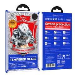 Tempered Glass Hoco Bear Shield A888 HD 4H 0.4mm Large Arc για Apple iPhone 17 Pro