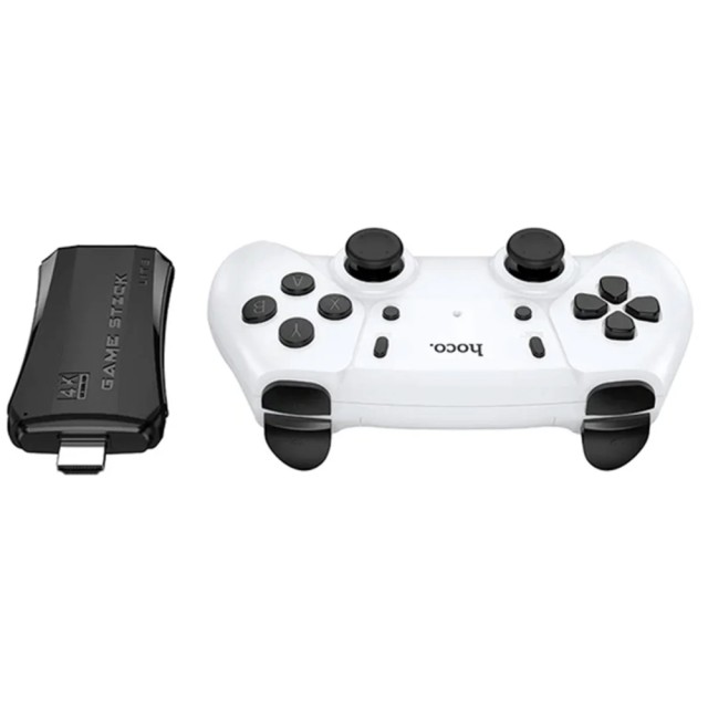 Gamepad Set Hoco GA31 2.4G Ασύρματη Τεχνολογία Συμβατά με PC και HDMI Gamestick με 20.000 Προ-εγκατεστημένα Παιχνίδια Gamepad Set Hoco GA31 2.4G Ασύρματη Τεχνολογία Συμβατά με PC και HDMI Gamestick με 20.000 Προ-εγκατεστημένα Παιχνίδια