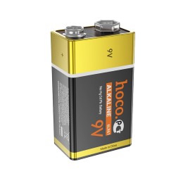 Μπαταρία Power Alkaline Hoco. DLR05 6LR61 size 9V Τεμ. 1