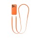 Universal Λουράκι Λαιμού Hoco GH11 για Θήκη Κινητού με Πυκνή Πλέξη και Μεταλλικες Λεπτομέρειες Πορτοκαλί