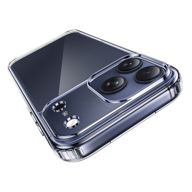 Θήκη Hoco TPU All Round Protective Airbag Anti-Fal για Apple iPhone 17 Pro Max Διάφανη