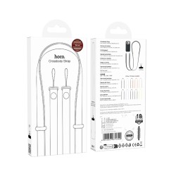 Universal Λουράκι Λαιμού Hoco GH11 για Θήκη Κινητού με Πυκνή Πλέξη και Μεταλλικες Λεπτομέρειες Καφέ