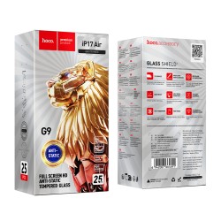 Tempered Glass Hoco G9 Full Screen HD για Apple iPhone Air Σετ 25 τεμ.