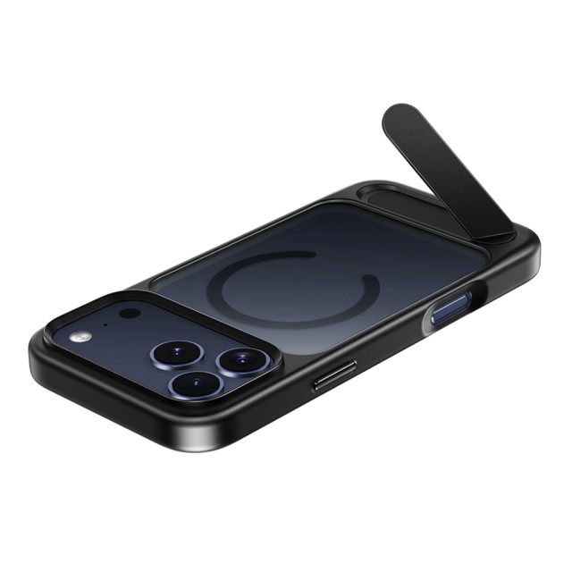 Θήκη Hoco Premium Vip Magsafe για Apple iPhone 17 Pro Max με Ενσωματωμένο Stand Μαύρη