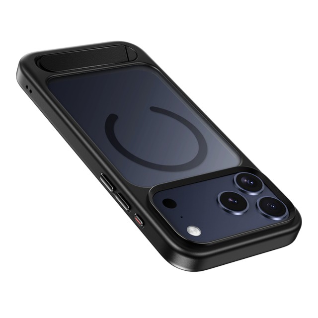 Θήκη Hoco Premium Vip Magsafe για Apple iPhone 17 Pro Max με Ενσωματωμένο Stand Μαύρη