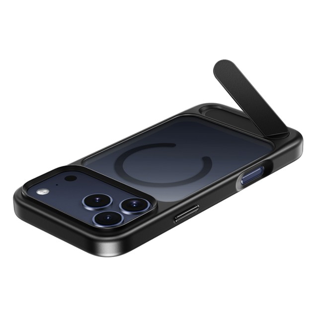 Θήκη Hoco Premium Vip Magsafe για Apple iPhone 17 Pro με Ενσωματωμένο Stand Μαύρη