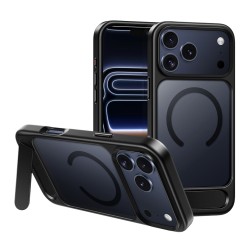 Θήκη Hoco Premium Vip Magsafe για Apple iPhone 17 Pro με Ενσωματωμένο Stand Μαύρη