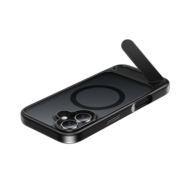 Θήκη Hoco Premium Vip Magsafe για Apple iPhone 17 με Ενσωματωμένο Stand Μαύρη