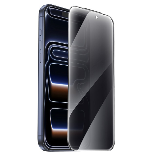 Tempered Glass Hoco Bear Shield A888 HD 4H 0.4mm Large Arc 28 Μοίρες Privacy Protection για Apple iPhone 17 Pro Max