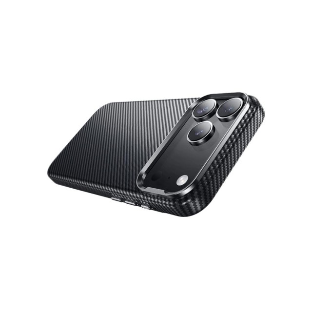 Θήκη Hoco Carbon Fiber Magsafe για Apple iPhone 17 Pro Max Μαύρη