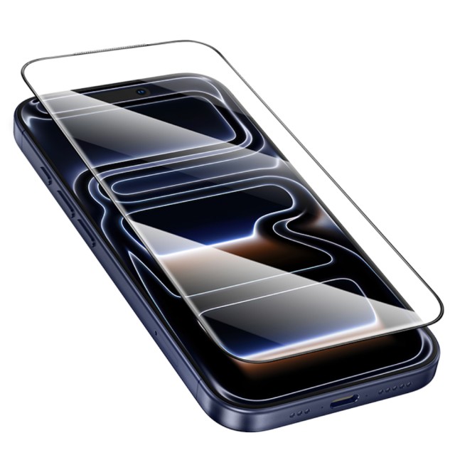 Tempered Glass Hoco Premium Series G14 0.33mm HD Full Screen Large Arc Edges Protection HD 3D για Apple iPhone 17 Pro Σετ 10 τεμ.