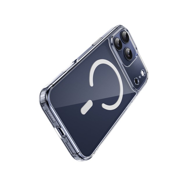 Θήκη Hoco TPU Magnetic Series Airbag Anti-fall για Apple iPhone 17 Pro Διάφανη