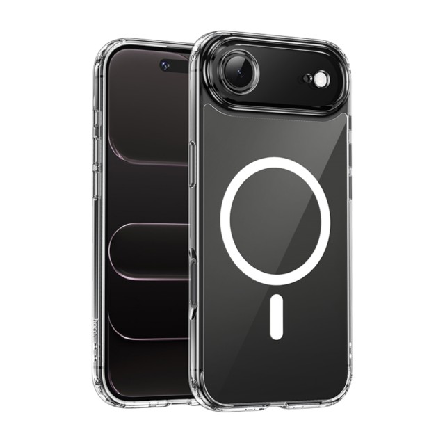 Θήκη Hoco TPU Magnetic Series Airbag Anti-fall για Apple iPhone Air Διάφανη