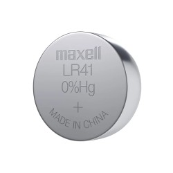 Buttoncell Maxell LR41 AG3 1.5V Τεμ. 10 με Διάτρητη Συσκευασία