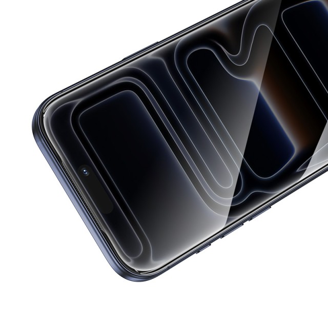 Tempered Glass Hoco Bear Shield A888 HD 4H 0.4mm Large Arc για Apple iPhone 17 Pro Max