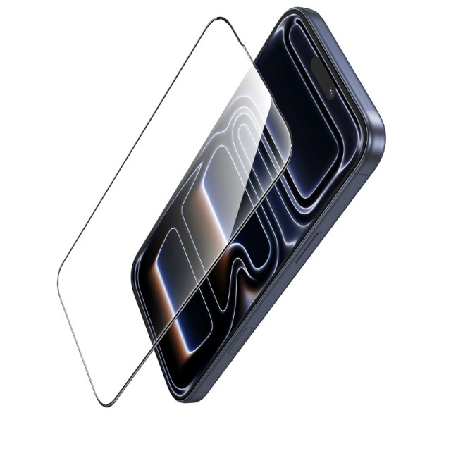 Tempered Glass Hoco Bear Shield A888 HD 4H 0.4mm Large Arc για Apple iPhone 17 Pro Max