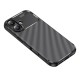 Θήκη Ancus AutoFocus Carbon Fiber για Apple iPhone 17 Μαύρη