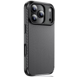 Θήκη Ancus AutoFocus Carbon Fiber για Apple iPhone 17 Pro Max Μαύρη