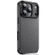 Θήκη Ancus AutoFocus Carbon Fiber για Apple iPhone 17 Pro Max Μαύρη