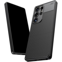 Θήκη Ancus AutoFocus Carbon Fiber για Samsung SM-S948 Galaxy S26 Ultra Μαύρη
